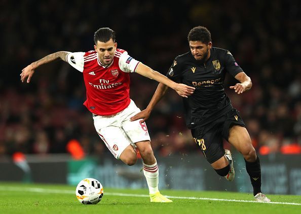 Dani Ceballos' introduction added another dimension to Arsenal's forward line after the break