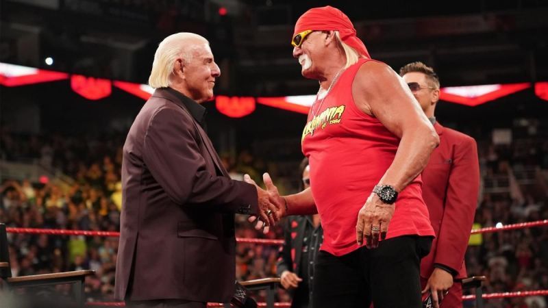 Hulk Hogan and Ric Flair