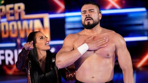 Andrade with Zelina Vega (RAW)