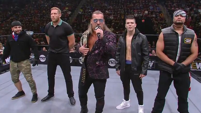 Chris Jericho fired shots at NXT this week on AEW