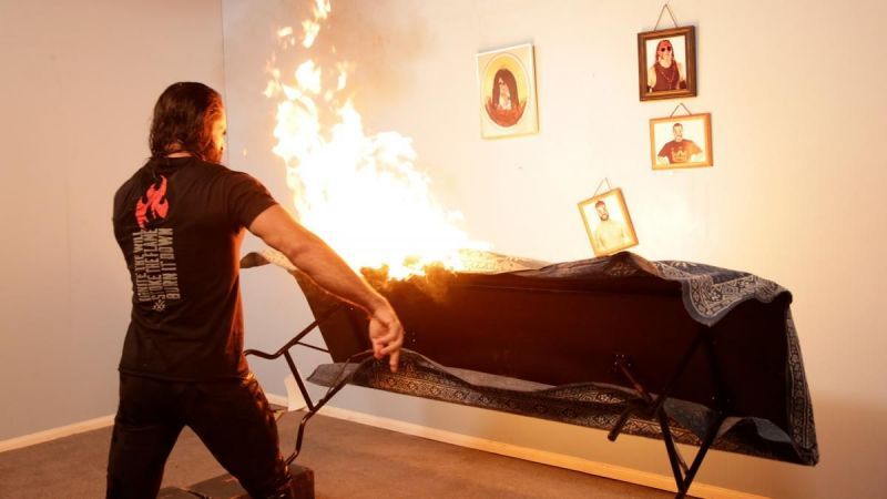 Seth Rollins went berserk and burnt down the Firefly Fun House!