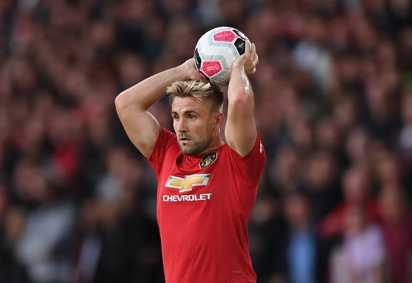 Luke Shaw is out with an injury.