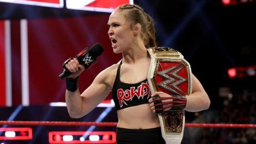 Ronda Rousey as WWE Women's Champion