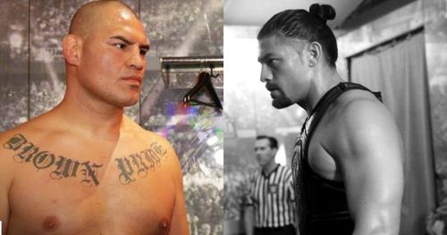 Cain Velasquez and Roman Reigns.