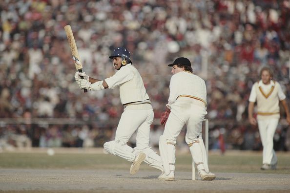 Dilip Vengsarkar India v England 2nd ODI 1981