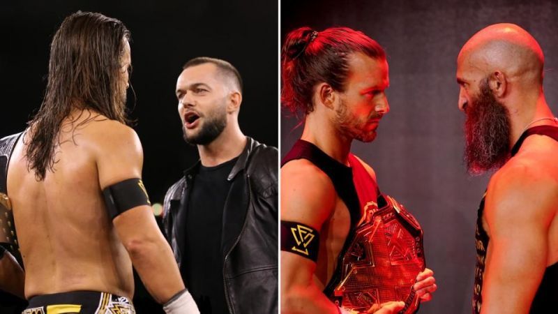 Adam Cole, Finn Balor and Tommaso Ciampa on WWE NXT this week