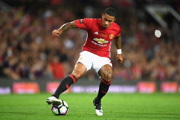 Depay failed to live up to the expectations at Old Trafford