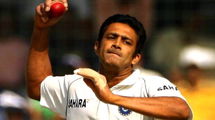 Anil Kumble has two five-wicket hauls to his name against South Africa.