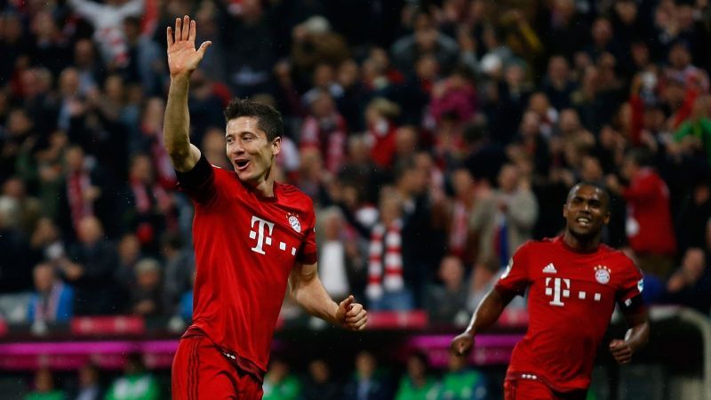 Robert Lewandowski broke multiple records in Bayern&#039;s memorable 5-1 win over Wolfsburg.