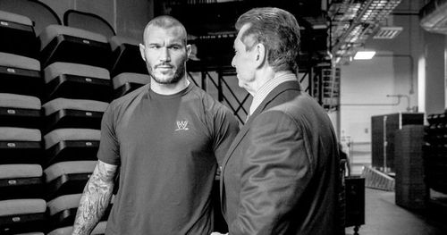 Randy Orton and Vince McMahon