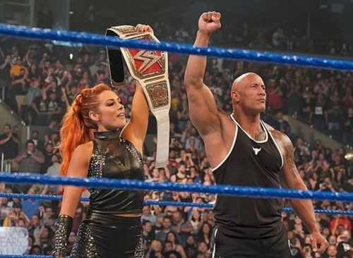 The Rock's appearance gave a huge boost to SmackDown and two of WWE's biggest stars