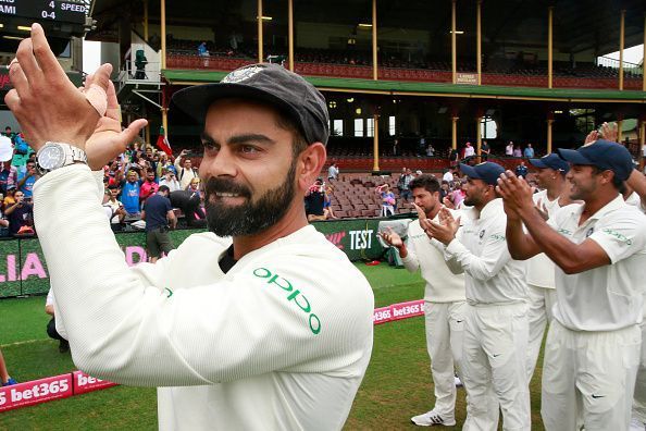 Virat Kohli and his troops