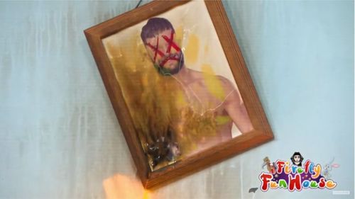 Finn Balor's picture was a victim in the fire