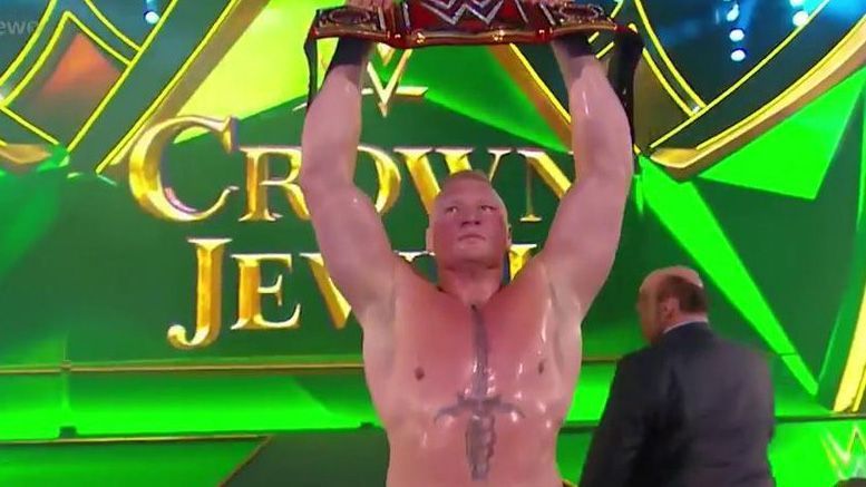 Brock Lesnar made short work of Braun Strowman