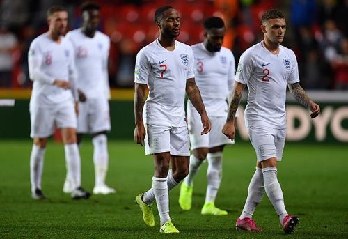 England suffered a shocking loss in Prague