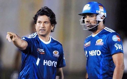 Sachin Tendulkar's last Test series for India was Rohit's first for the country.