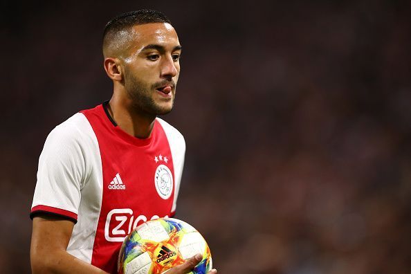 Hakim Ziyech is fit and available for the reigning Dutch champions.
