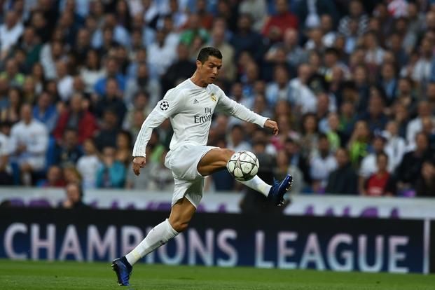 Ronaldo scored his 17th goal in the 2013-14 UEFA Champions League, against Atl&Atilde;&copy;tico Madrid&Acirc;&nbsp;in the final