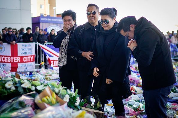 Mourners Pay Tribute After Leicester City Helicopter Crash