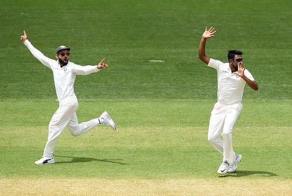 Virat Kohli and Ravichandran Ashwin.