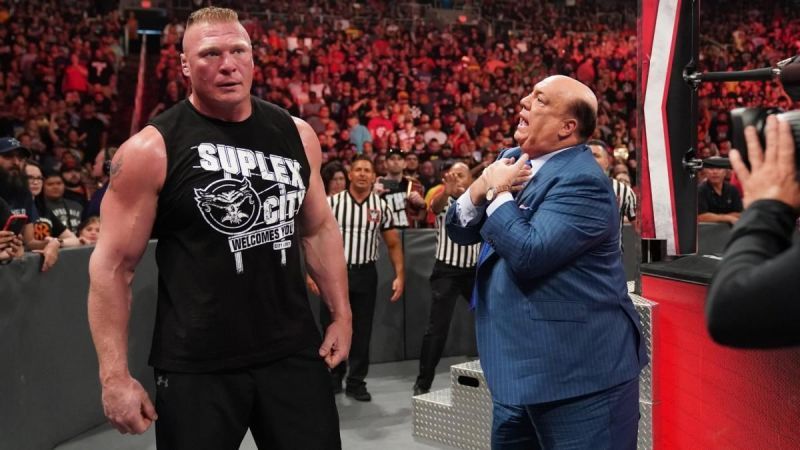 Brock Lesnar has a lot of heat