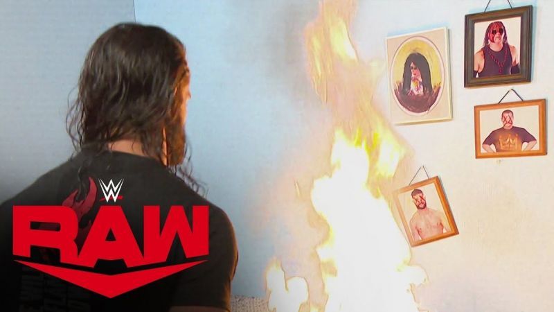 Seth Rollins burnt it down