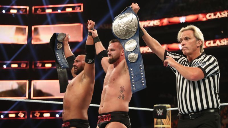 The Revival are the current SmackDown Tag Team Champs.