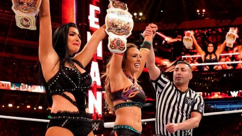 The IIconics at WrestleMania