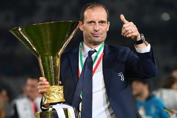 Massimiliano Allegri had plenty of success with Juventus in Italy.