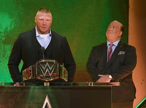 Brock Lesnar is the current WWE Champion