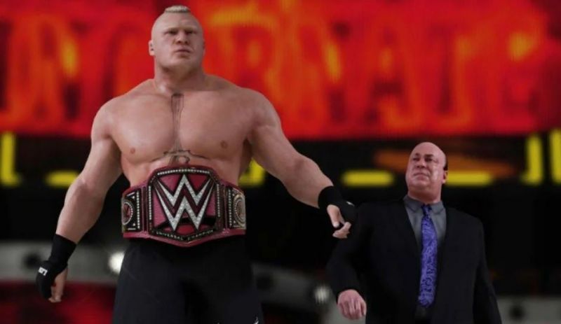 Brock Lesnar and Paul Heyman