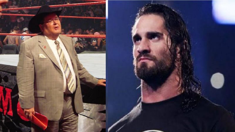 Jim Ross and Seth Rollins