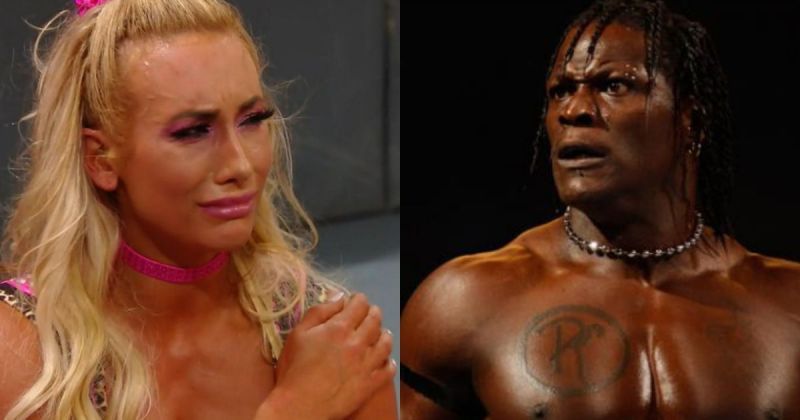 Carmella and R-Truth.