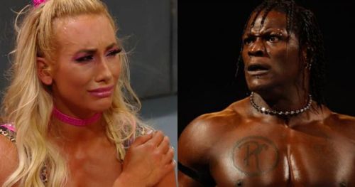 Carmella and R-Truth.