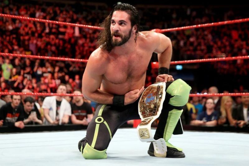 Rollins as the Intercontinental Champion