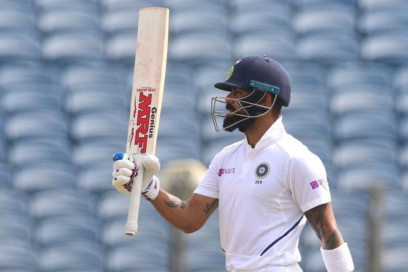 Virat Kohli celebrates after scoring a century in the 2nd Test against South Africa [Image: BCCI Twitter]