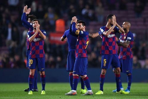 Barcelona convincingly defeated Real Valladolid