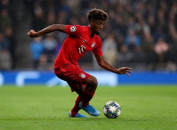 Kingsley Coman impressed on the night.