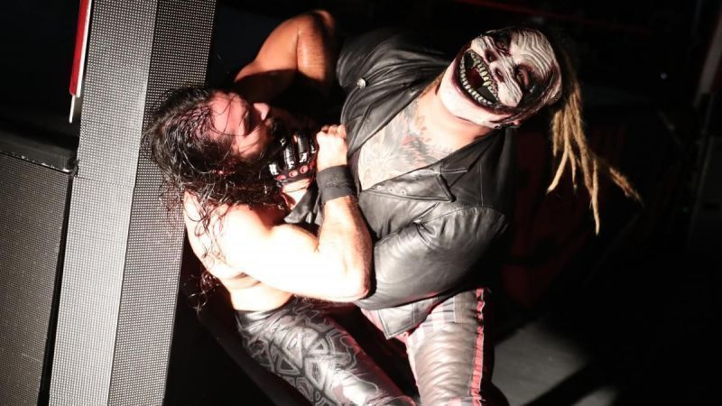 Seth Rollins and The Fiend.