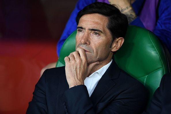 Marcelino was last at Valencia where he managed 110 games.