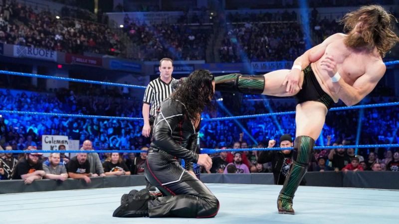 Daniel Bryan and Nakamura in action on SmackDown