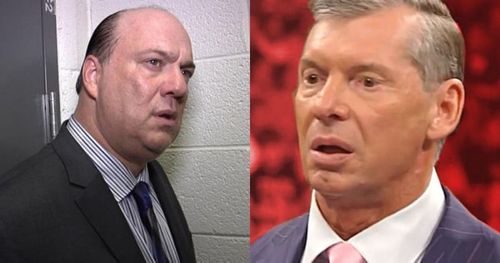 Paul Heyman and Vince McMahon.