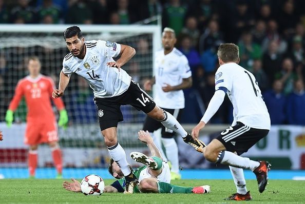 Emre Can&#039;s early sending off put Germany under pressure