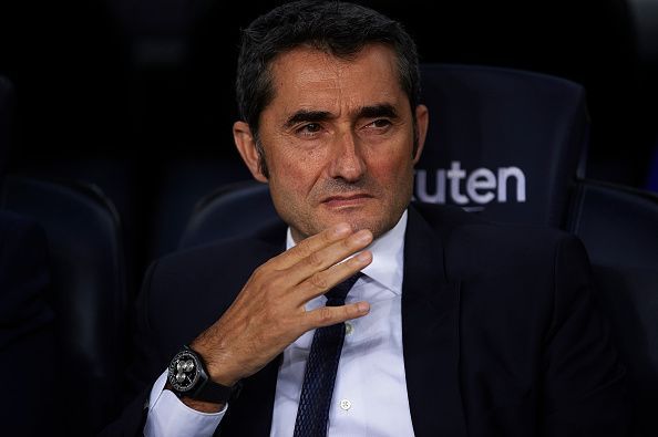 Valverde has almost guided Barcelona to the UCL knockout rounds