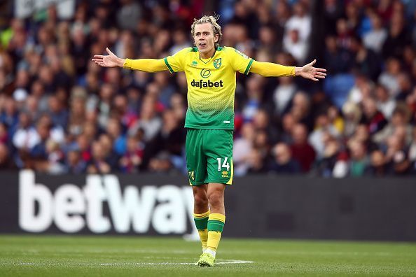 Norwich&#039;s livewire Todd Cantwell has slotted instantly into Premier League life