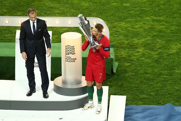 Ronaldo tasted international success with Portugal&#039;s UEFA Nations League triumph
