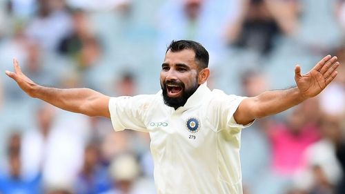 India pace bowler Mohammed Shami