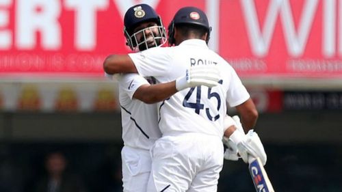 India celebrate against South Africa. CREDIT: Twitter @BCCI