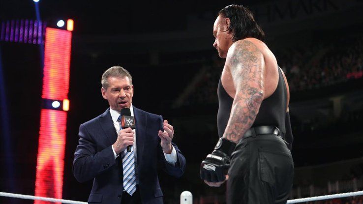 The Undertaker and Vince McMahon