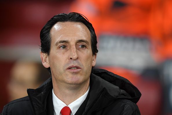 Arsenal manager Unai Emery